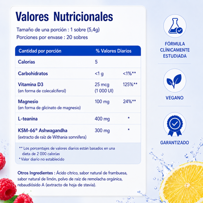Mezcla de bebida relajante (Prueba gratuita)